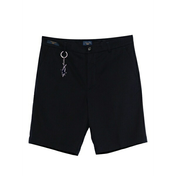 ポールアンドシャーク メンズ 心地好いズボン下 ボトムス Shark-keychain shorts Black