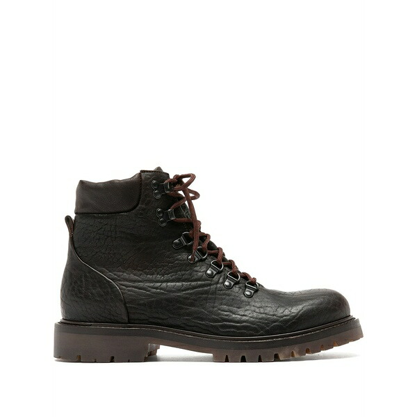 オフィチーネ 創造的 メンズ ブーツ シューズ Boss boots Brown