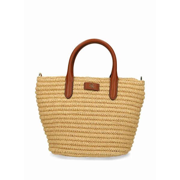 ラルフローレン レディース トートバッグ バッグ Large brie tote bag Neutrals|asty