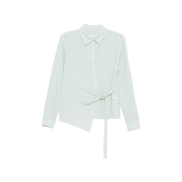 マニュエル リッツ レディース プルオーバー トップス Striped shirt White