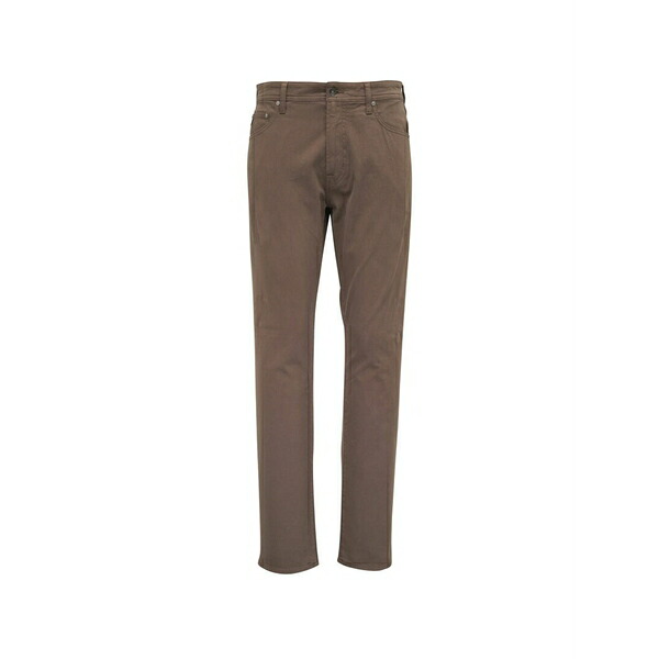 エージーデニム メンズ 心地好いズボン下 ボトムス Tellis sud straight-leg trousers Brown