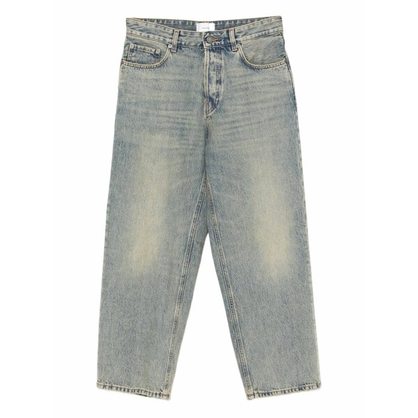 ハイクール レディース デニムパンツ ボトムス Buttoned jeans Blue｜asty