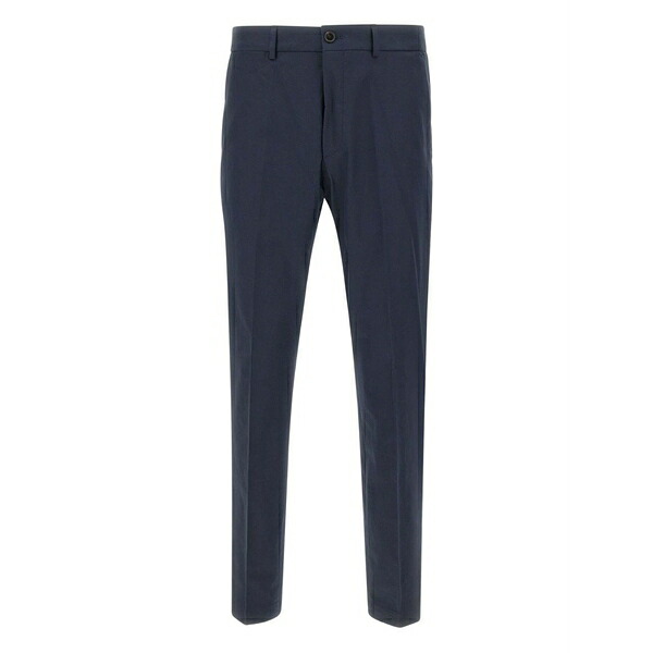 ボス メンズ カジュアルパンツ ボトムス Zip-fly trousers Blue｜asty