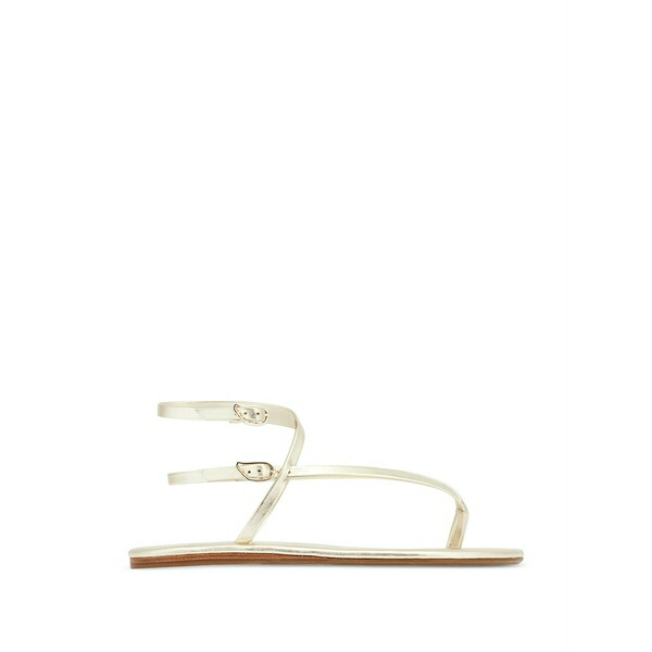 アンシエントグリークサンダル レディース サンダル シューズ Kallisti leather flat sandals Gold｜asty