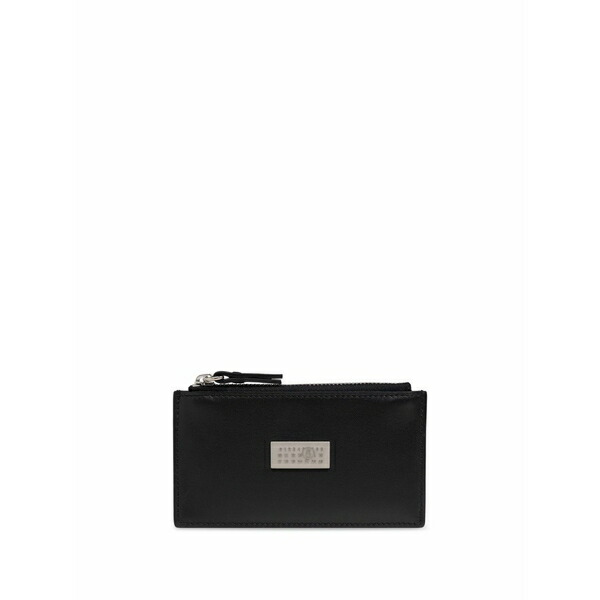 マルタンマルジェラ メンズ 紙入れ 付属品 Numbers-plaque wallet Black