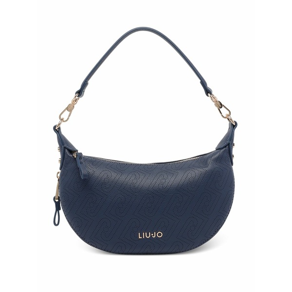 リュージョー レディース ショルダーバッグ 御徒面子 Removable-strap shoulder bag Blue