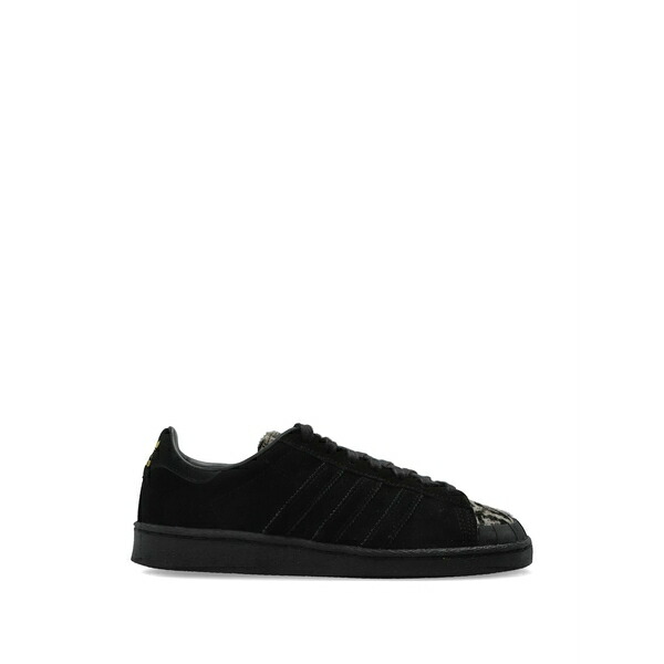 アディダス メンズ スニーカー シューズ Originals jabbar lo lace-up leather sneakers Black