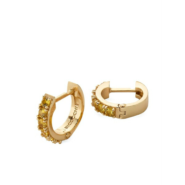 エマニュエレ ビコッキ メンズ ピアス・イヤリング 付属物 Embellished hoop earrings Gold