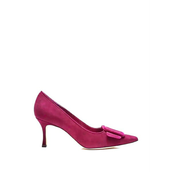 マノロブラニク レディース パンプス シューズ Maysale suede pumps Pink