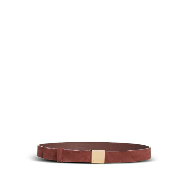 アルベルタ フェレッティ レディース 胴締め 佩び物 Square-buckle belt Brown