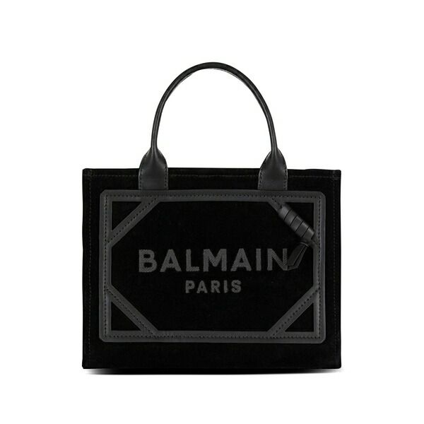 バルマン レディース トートバッグ バッグ Small b-army tote bag Black