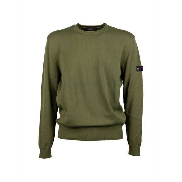 ピューテリー メンズ ニット&セーター アウター Crew-neck sweater Green｜asty
