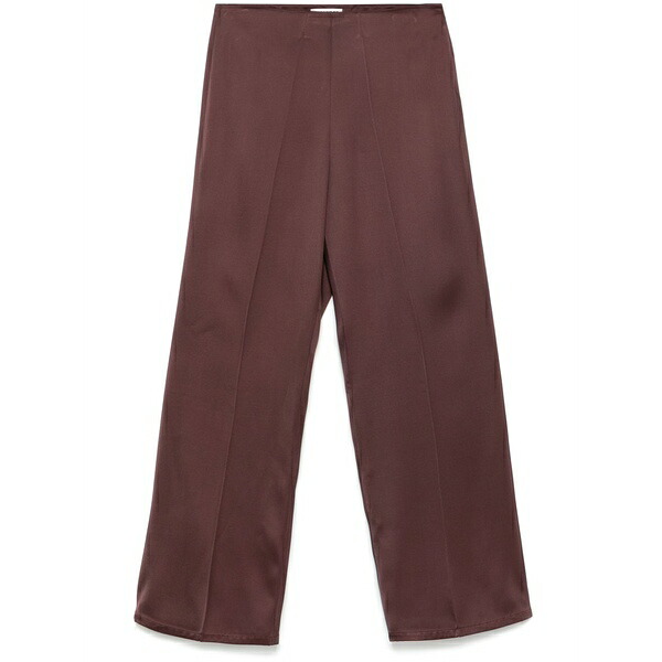 ジル・サンダー レディース カジュアルパンツ ボトムス Twill-weave trousers Purple|asty