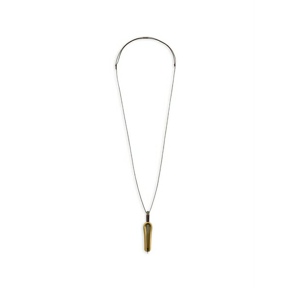 ルメール メンズ ネックレス・チョーカー アクセサリー Jaw harp harp-shape necklace Gold|asty