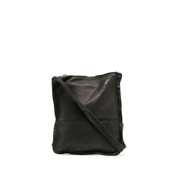 グイディ メンズ ショルダーバッグ 御徒面子 Small crossbody bag Black