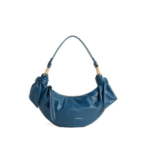 コチネレ レディース ショルダーバッグ 御徒面子 Small furoshiki knotted shoulder bag Blue