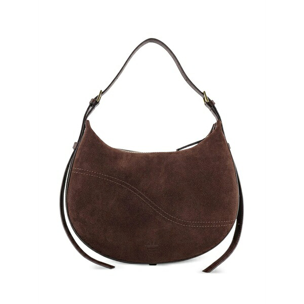 エーティーピー アトリエ レディース トートバッグ バッグ Liveri suede tote bag Brown