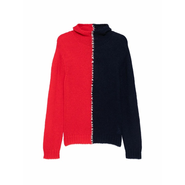 プリンスチャールズ島・ジェフリー メンズ パーカー・スウェットシャツ アウター Rabbit-ear hoodie Red