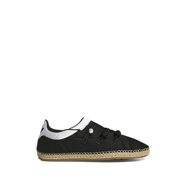 アディダス メンズ スニーカー シューズ X clot by edison chen qi flow logo-detail sneakers Black｜asty