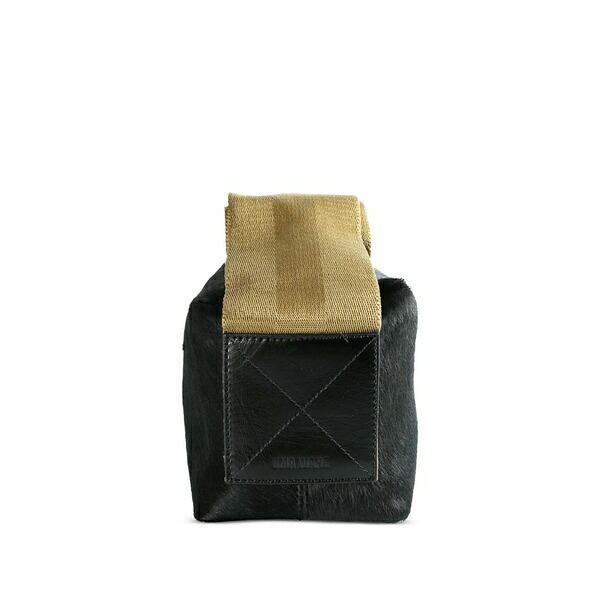 ユマ・ワン レディース ショルダーバッグ バッグ Small leather shoulder bag Black|asty