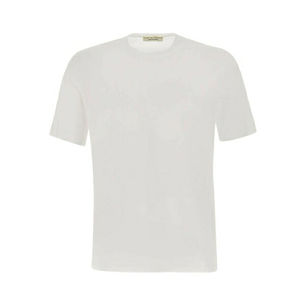 フィリッポ デ ラウレンティス メンズ Tシャツ トップス Cotton t-shirt White｜asty