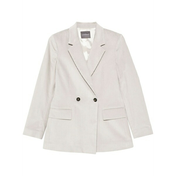 ロレーナアントニアッツィ レディース ジャケット＆ブルゾン アウター Corduroy blazer Grey｜asty
