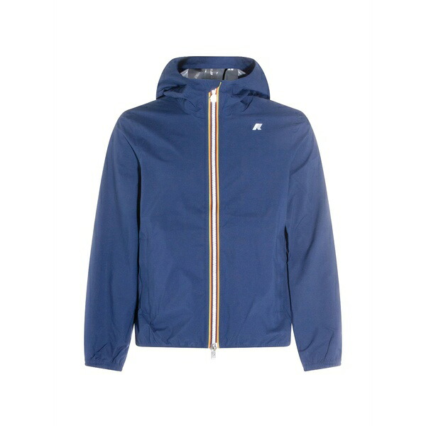 ケイウェイ メンズ ジャケット&ブルゾン アウター Jack hooded zip-up jacket Blue|asty