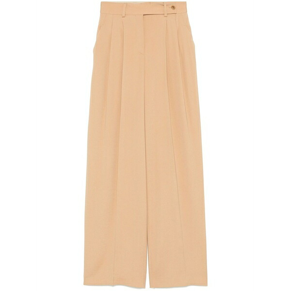アルベルタ フェレッティ レディース カジュアルパンツ ボトムス Pleated trousers Neutrals｜asty