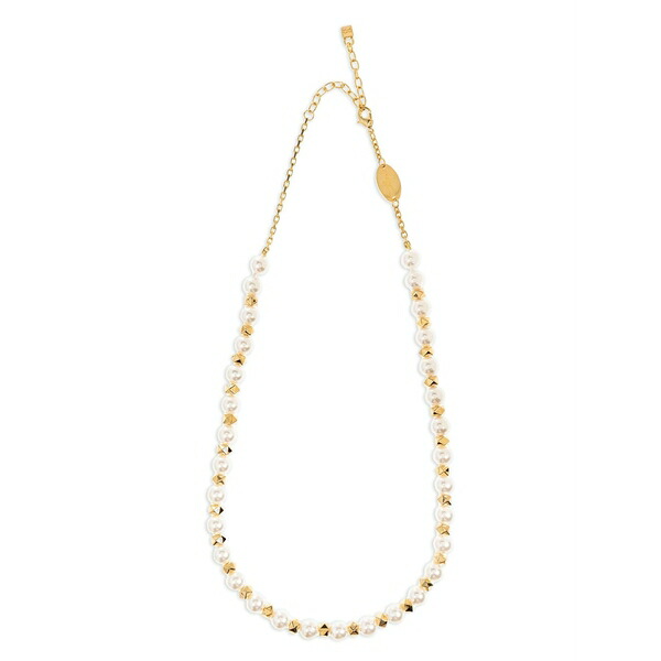 ディースクエアード メンズ 頸飾り・チョー鉄道車両 添え物 Faux-pearl necklace Gold