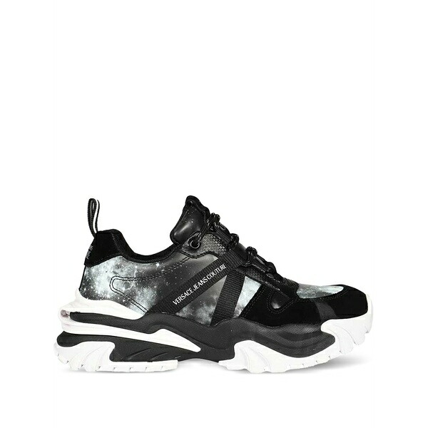 呼びりん探し回る メンズ スニーカー シューズ Panelled sneakers Black