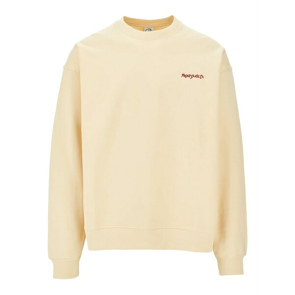 ポーラー メンズ パーカー・スウェットシャツ アウター Dave logo-embroidered sweatshirt Neutrals｜asty