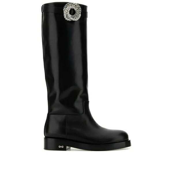 マッハ アンド マッハ レディース ブーツ シューズ Galaxy knee-length boots Black|asty