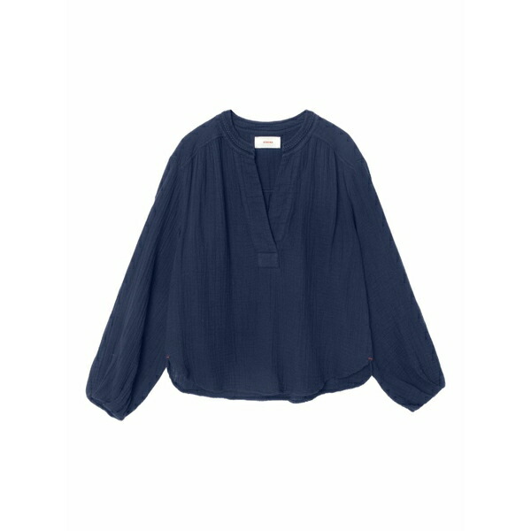 キセレナ レディース シャツ トップス Arielle long-sleeved top Blue|asty