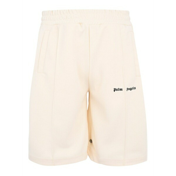 パーム・エンジェルス メンズ カジュアルパンツ ボトムス Logo-detail track shorts Neutrals｜asty