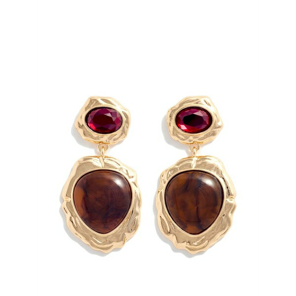 セルフ・ポートレイト レディース ピアス＆イヤリング アクセサリー Tiered resin earrings Gold｜asty 33,670円