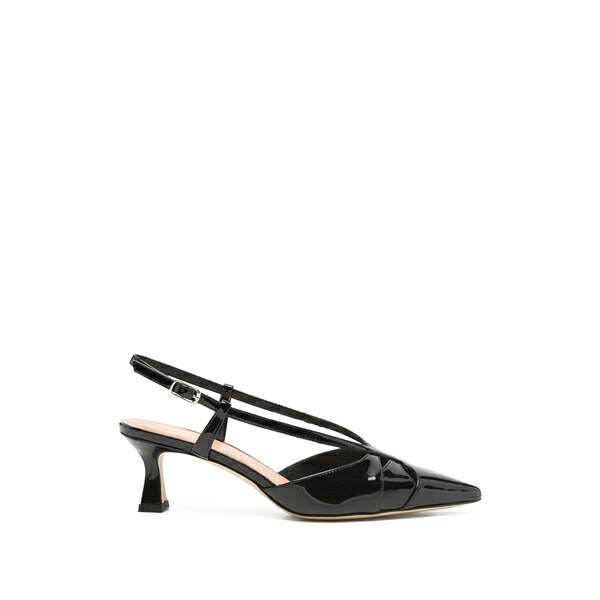 ジュリーディー レディース パンプス シューズ Cut-out slingback heeled pumps Black