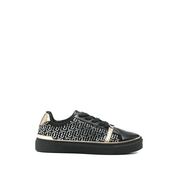 リュージョー レディース スニーカー シューズ Embellished detail sneakers Black｜asty
