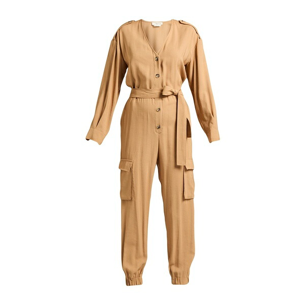 【送料無料】 ブルマリン レディース ワンピース トップス Jumpsuits Beige