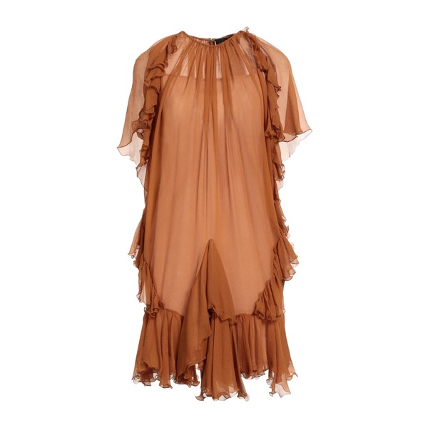 【送料無料】 ディースクエアード レディース ワンピース トップス Mini dresses Beige｜asty