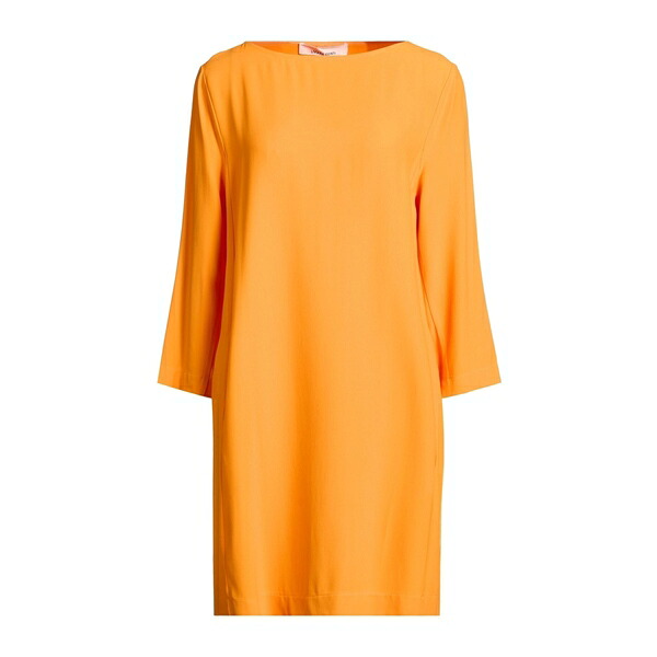 【送料無料】 リビアナコンティ レディース ワンピース トップス Mini dresses Orange|asty