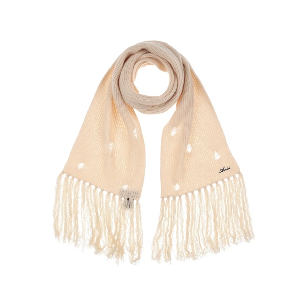 【送料無料】 アミリ レディース マフラー・ストール・スカーフ アクセサリー Scarves White