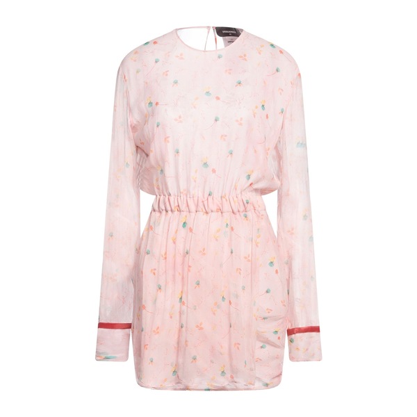 【送料無料】 ディースクエアード レディース ワンピース トップス Mini dresses Pink