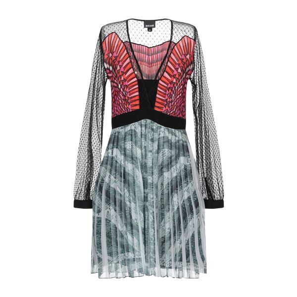 【送料無料】 ロベルトカヴァリ レディース ワンピース トップス Mini dresses Red