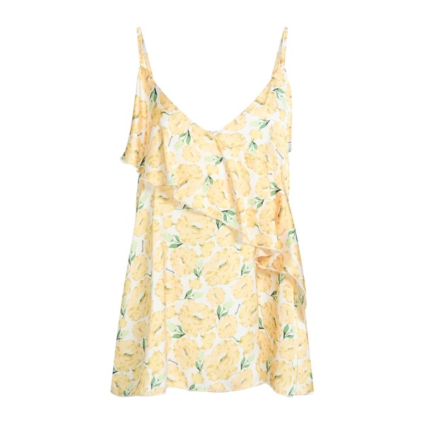 【送料無料】 マリウッチャ レディース Tシャツ トップス Tops Yellow