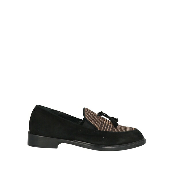 【送料無料】 クリスティーナ ミロッティ レディース スリッポン・ローファー シューズ Loafers Black