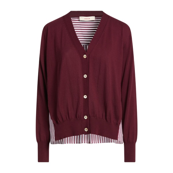 【貨物輸送無料】 ユッカ レディース ジレー アウター Cardigans Red