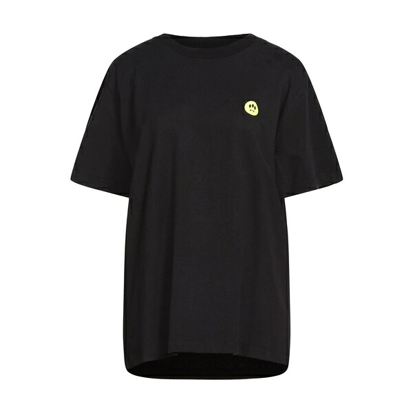 【送料無料】 バロウ レディース Tシャツ トップス T-shirts Black