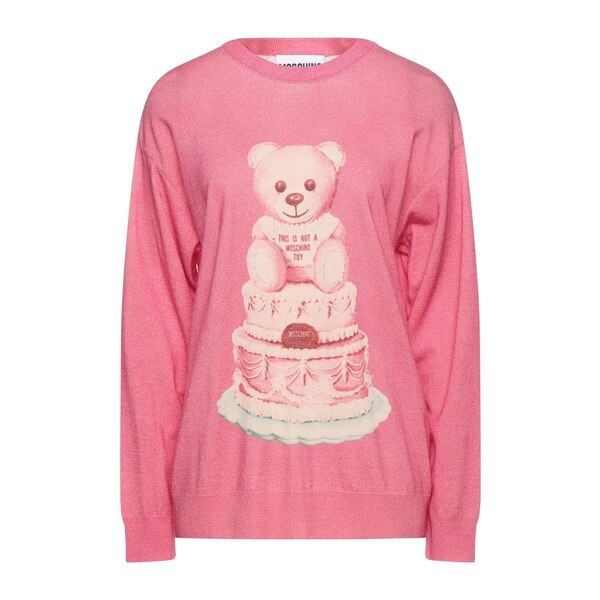 【送料無料】 モスキーノ レディース ニット&セーター アウター Sweaters Pink
