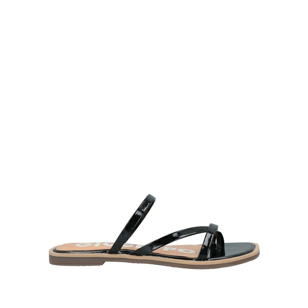 【送料無料】 ジオセッポ レディース サンダル シューズ Thong sandals Black 7,086円
