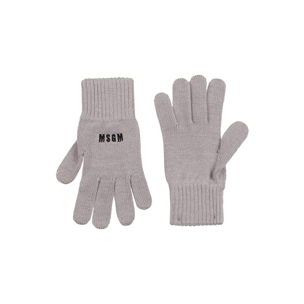 【送料無料】 エムエスジイエム レディース 手袋 アクセサリー Gloves Grey